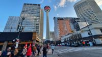 Spaziergang in Calgary - Calgary Tower