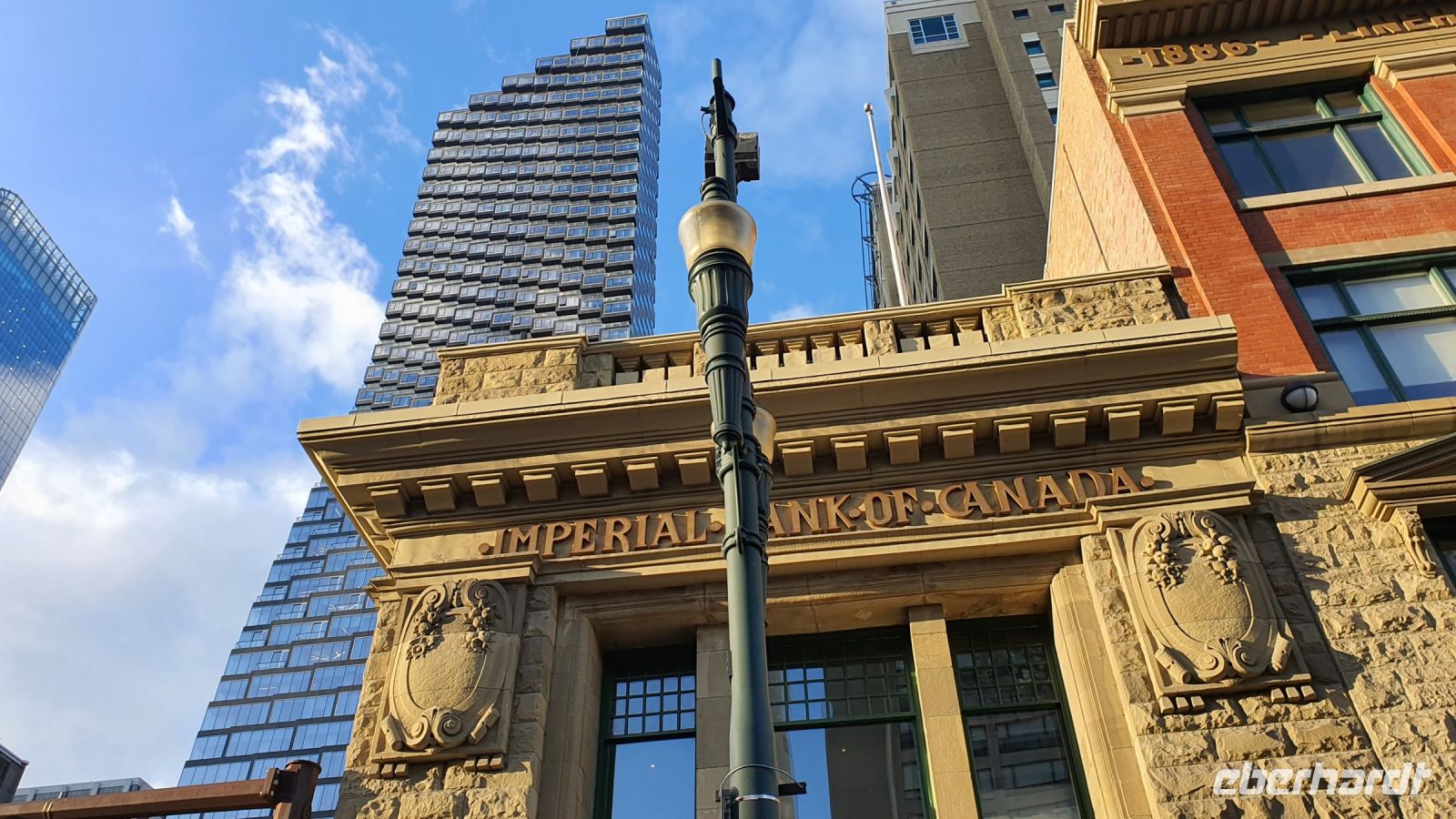 Spaziergang in Calgary - alt und neu