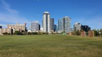Skyline vom Fort Calgary aus 