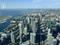 2. Tag – Toronto bis Niagara Falls – Stadtrundfahrt Toronto – Aussicht vom CN Tower