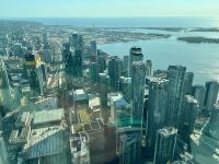 2. Tag – Toronto bis Niagara Falls – Stadtrundfahrt Toronto – Aussicht vom CN Tower