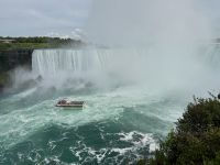2. Tag – Toronto bis Niagara Falls – Blick vom Aussichtspunkt „Table Rock“ auf die Horseshoe Falls
