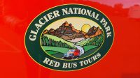 Red-Bus-Tour im Glacier-Nationalpark in Montana (USA)
