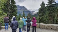 Red-Bus-Tour im Glacier-Nationalpark in Montana - Jackson Gletscher