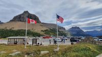 Waterton-Glacier internationaler Friedenspark zwischen Kanada und USA