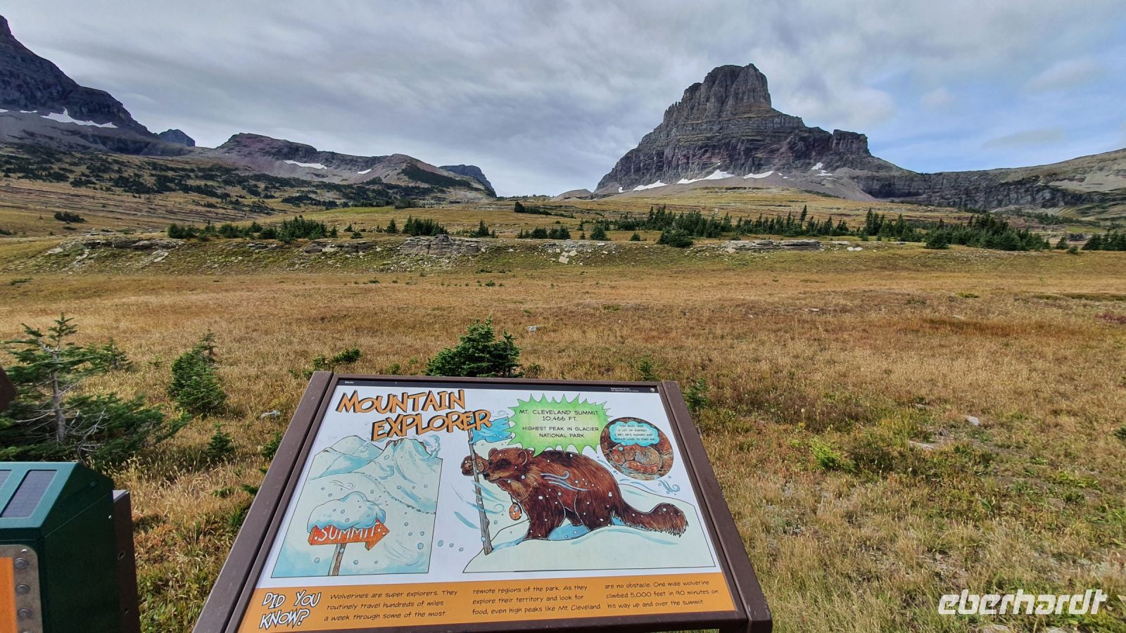 Spaziergang am Logan Pass im Glacier-Nationalpark - Montana (USA)