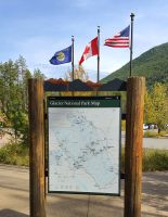 Waterton-Glacier internationaler Friedenspark zwischen Kanada und USA