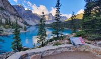 Moraine Lake im Banff-Nationalpark