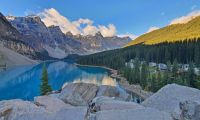 Moraine Lake im Banff-Nationalpark