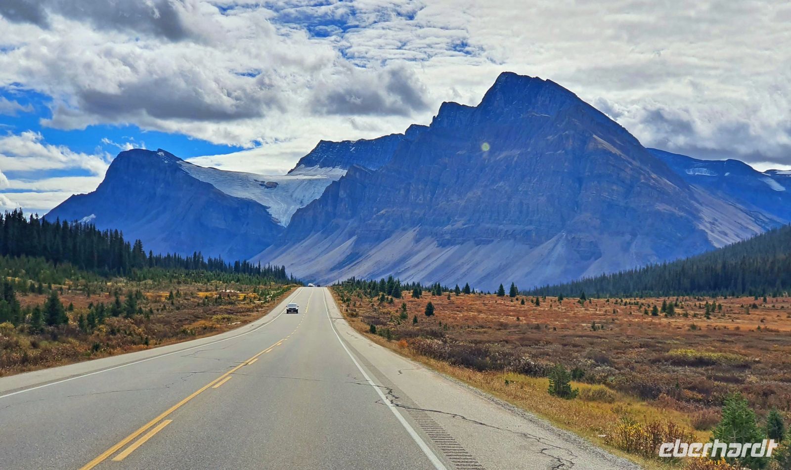 Panoramastraße Icefield's Parkway - Bow Gletscher