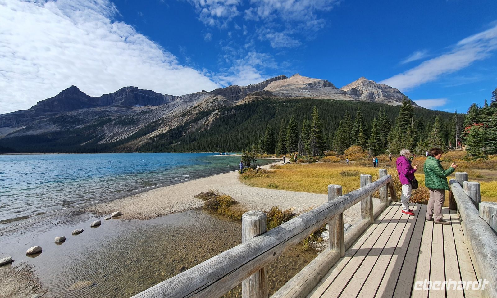 Kleine Wanderung am Bow Lake