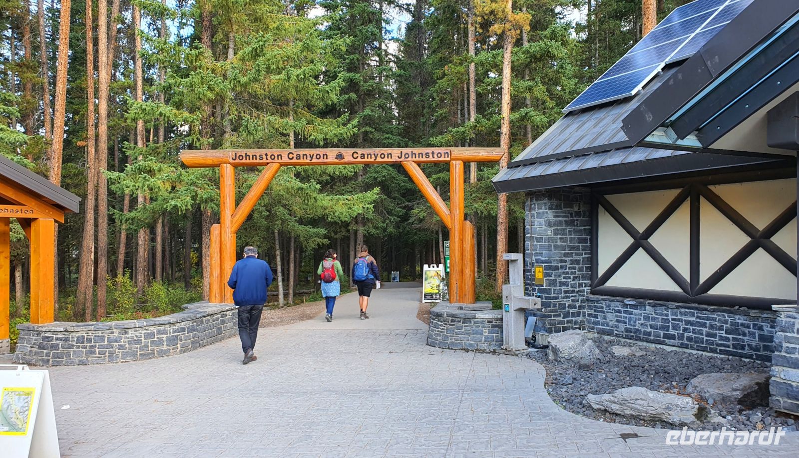 Wanderung im Johnston Canyon - Banff-Nationalpark