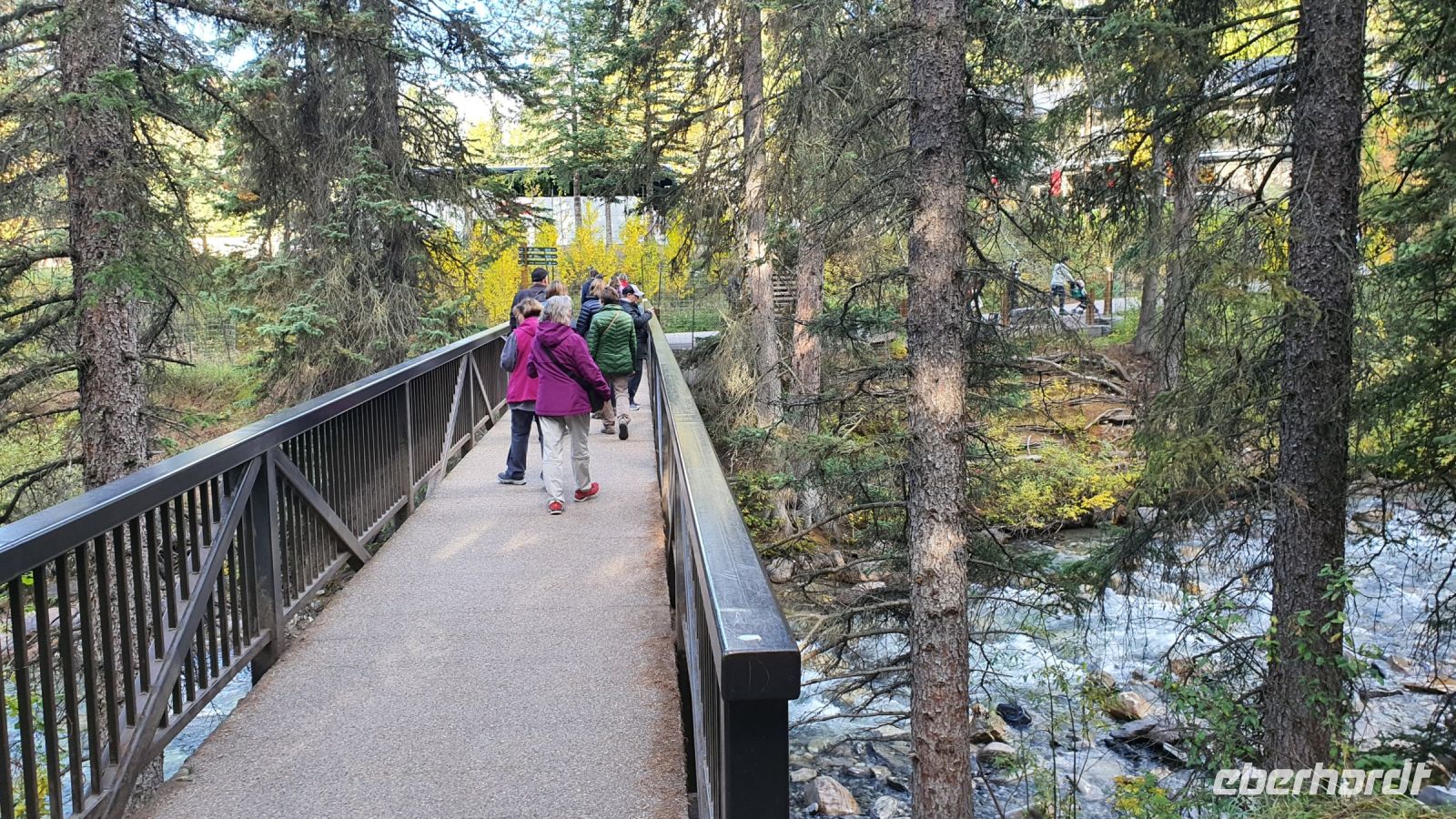 Wanderung im Johnston Canyon - Banff-Nationalpark