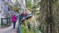 Wanderung im Johnston Canyon - Banff-Nationalpark
