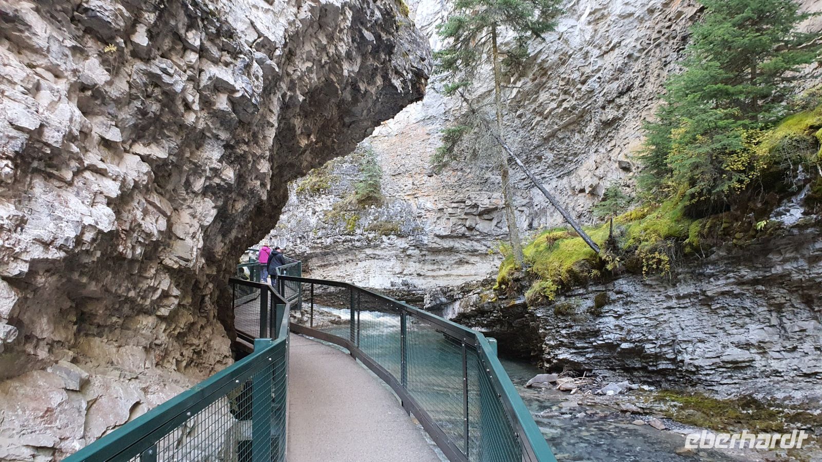 Wanderung im Johnston Canyon - Banff-Nationalpark
