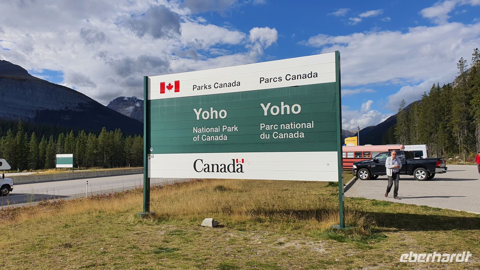 Auf geht's in den Yoho-Nationalpark