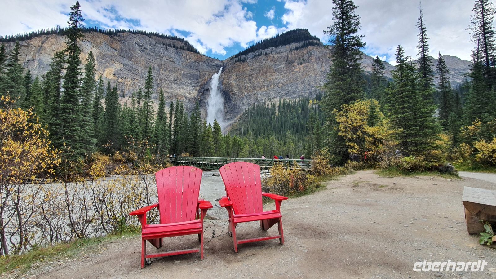Takakkaw Falls - zweitgrößter Wasserfall in Kanada