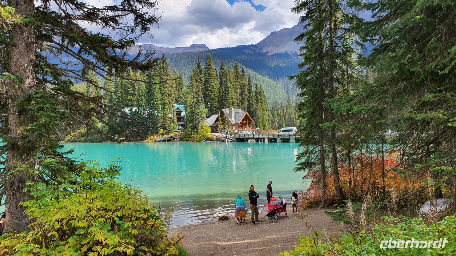 Emerald Lake im Yoho-Nationalpark