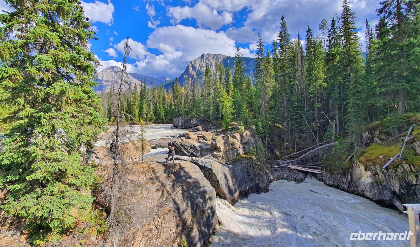 Natural Bridge im Yoho-Nationalpark - British Columbia