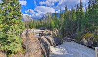 Natural Bridge im Yoho-Nationalpark - British Columbia