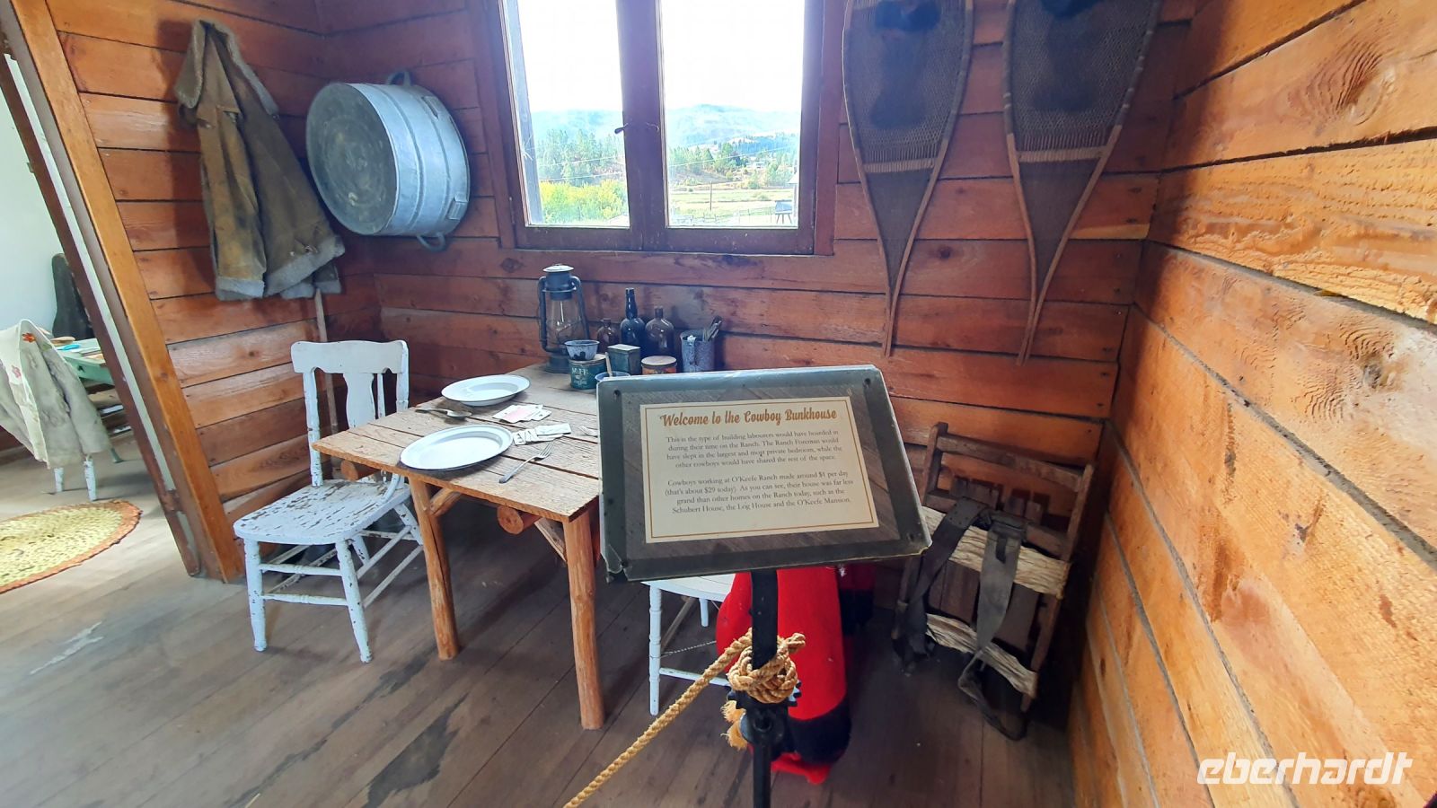 Wohnhaus der Cowboys auf der O'Keefe Ranch