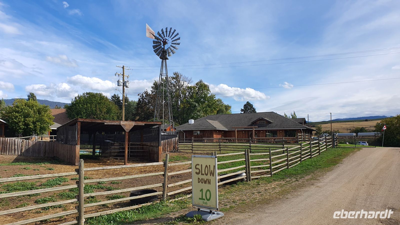 Historische O'Keefe Ranch im Okanagan Valley