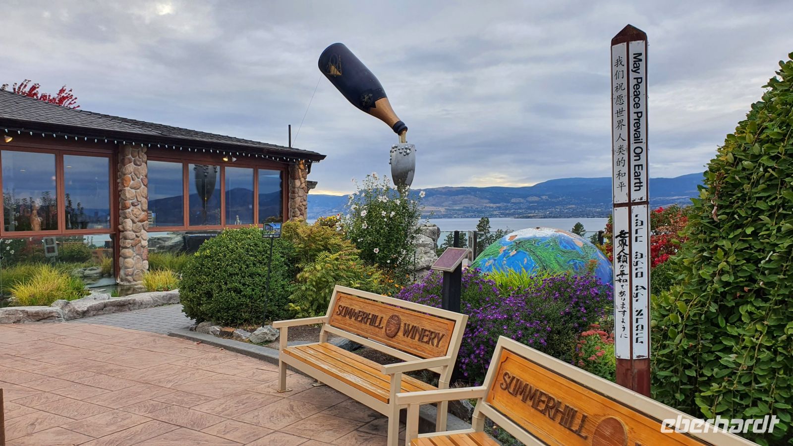 Weingut Summerhill Pyramid Winery in Kelowna