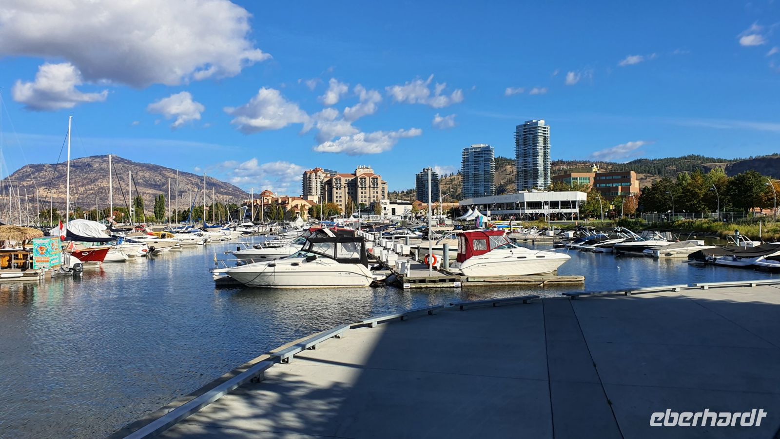 Morgenspaziergang am Okanagan Lake in Kelowna