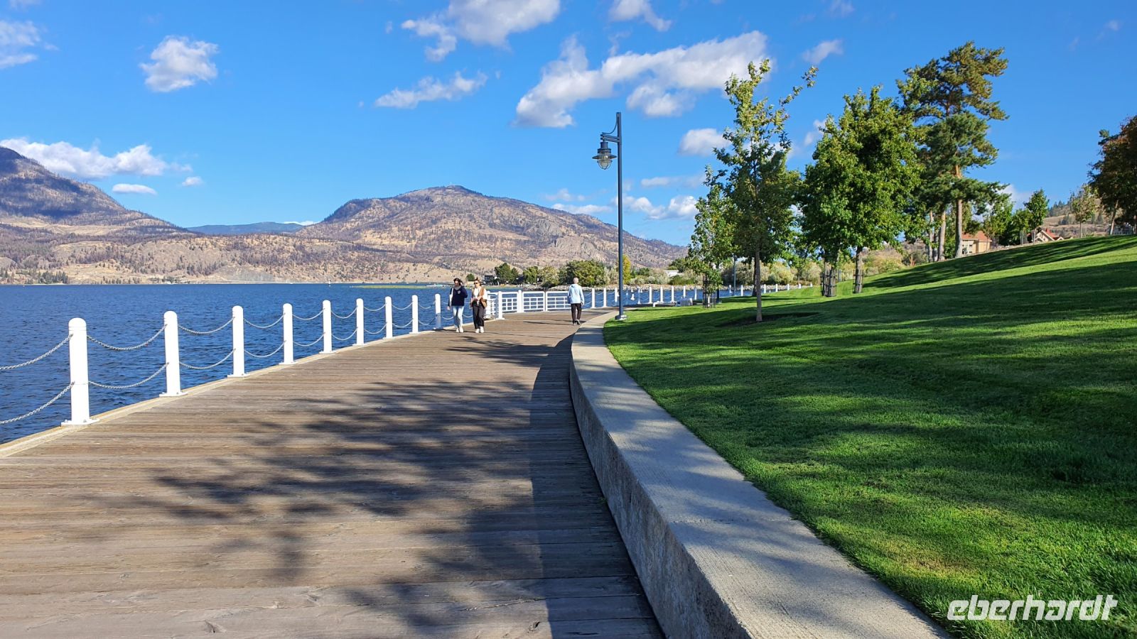 Morgenspaziergang am Okanagan Lake in Kelowna