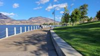 Morgenspaziergang am Okanagan Lake in Kelowna