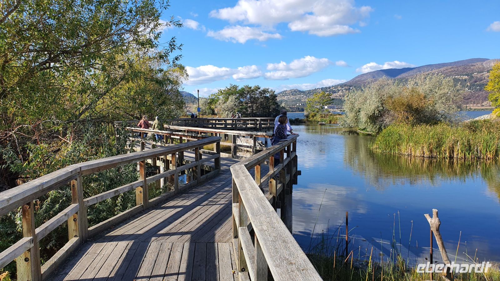 Morgenspaziergang am Okanagan Lake in Kelowna
