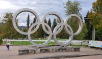 Olympische Ringe von 2010 in Whistler