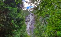 Kleine Wanderung zu den Shannon Falls
