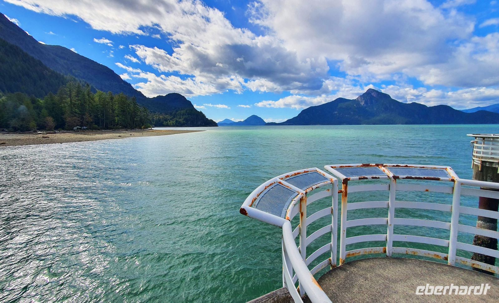 Howe Sound bei Squamish am Pazifik