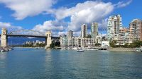 Blick von Granville Island auf Vancouver