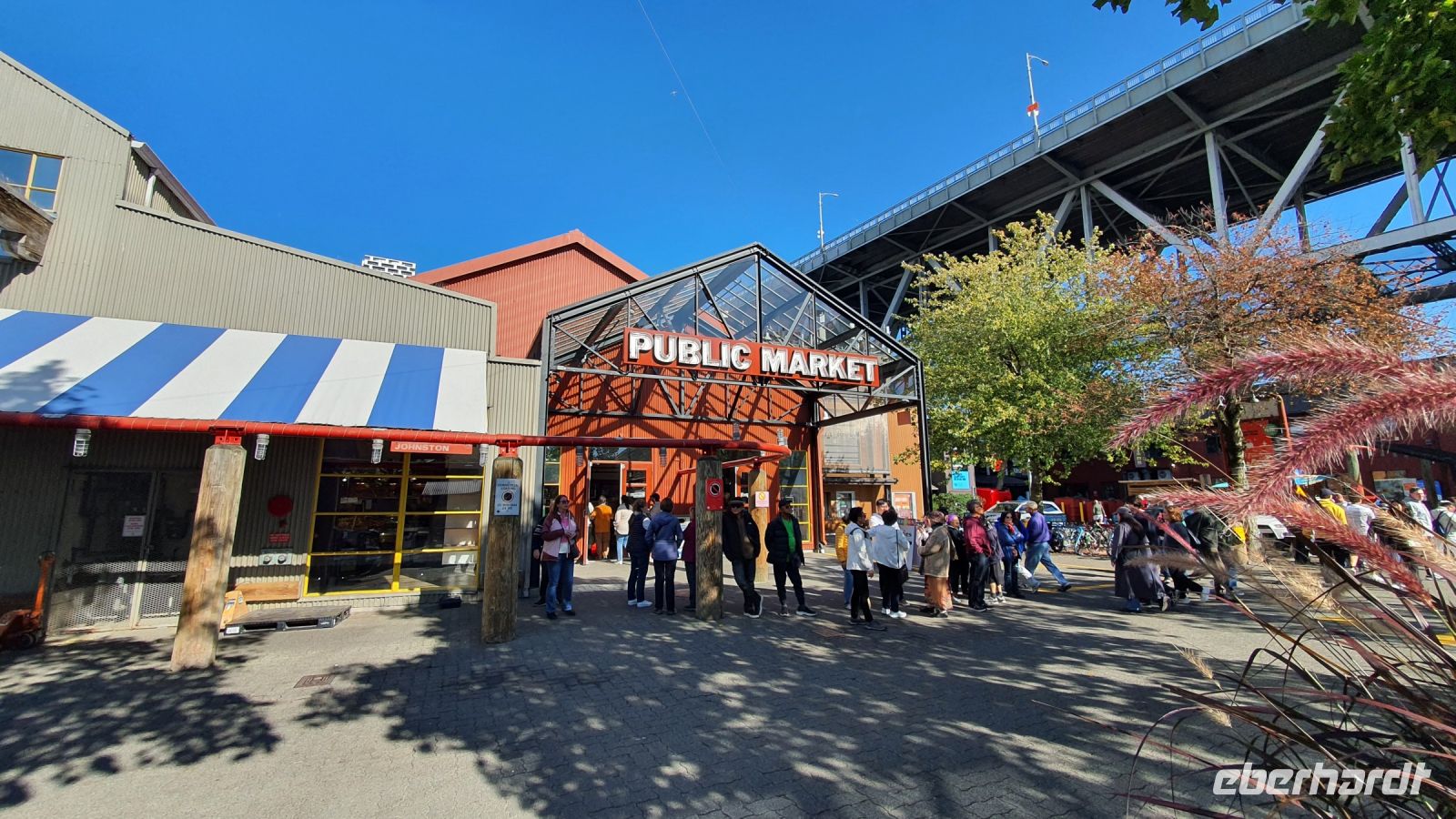 Markthalle auf Granville Island in Vancouver