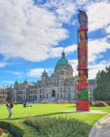 Parlamentsgebäude in Victoria - Vancouver Island