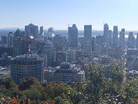 Aussicht auf Montreal vom Kondiaronk Belvedere - Montreal, Kanada
