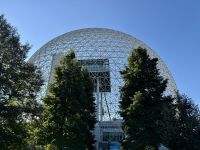 7. Tag – Montréal bis Lac Taureau – Fotostopp an der Biosphère auf der Île Sainte-Hélène