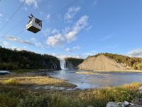9. Tag – Lac Taureau bis La Malbaie – Fotostopp an den Montmorency Falls