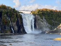 9. Tag – Lac Taureau bis La Malbaie – Fotostopp an den Montmorency Falls