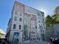 11. Tag – La Malbaie bis Québec – Erkundung von Québec mit Nadia – La Fresque des Québécois