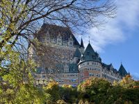 11. Tag – La Malbaie bis Québec – Erkundung von Québec mit Nadia – Blick zum Château Frontenac