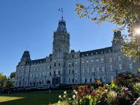 11. Tag – La Malbaie bis Québec – Erkundung von Québec mit Nadia – Parlamentsgebäude