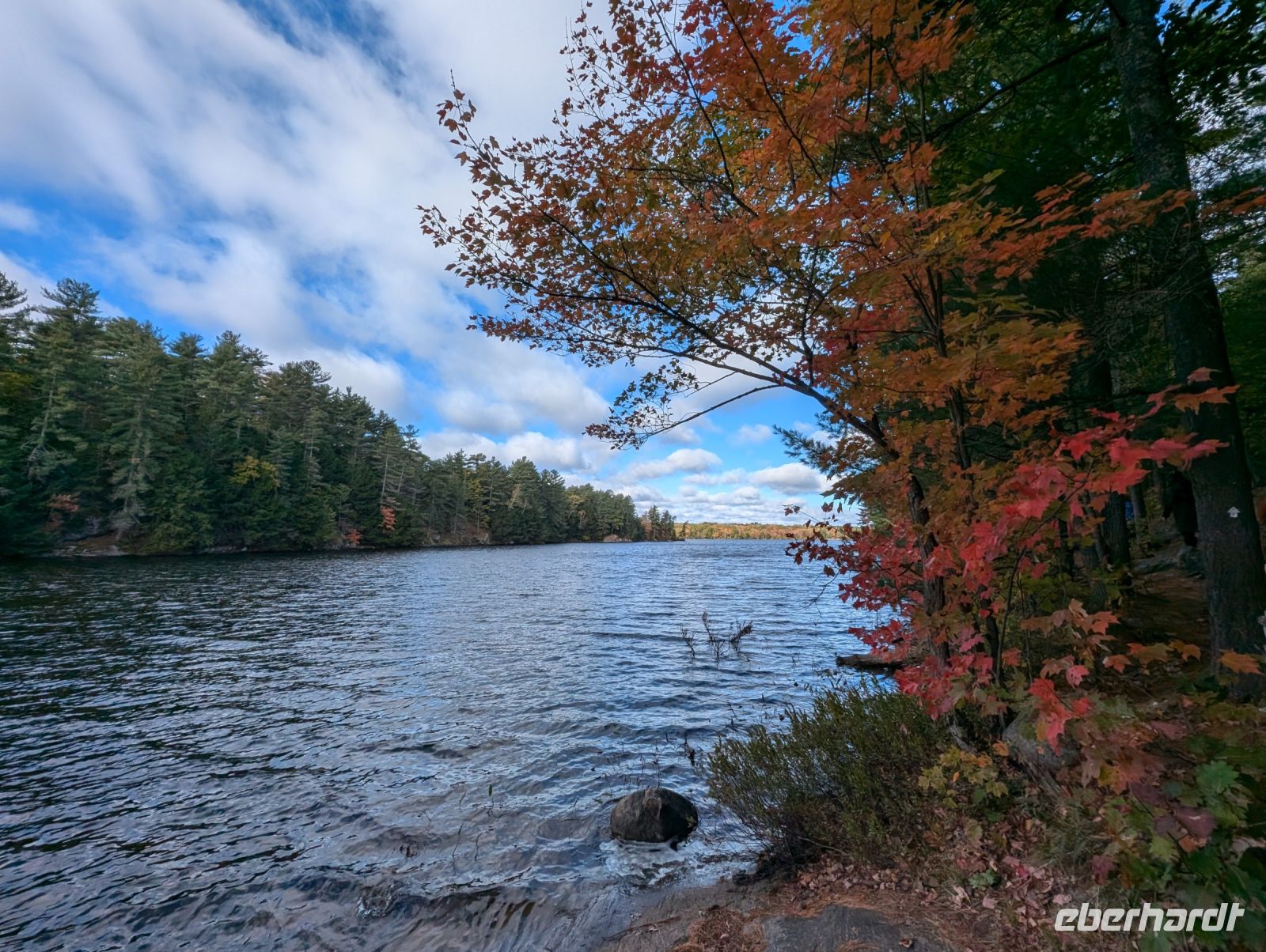 Spaziergang am Hardy Lake