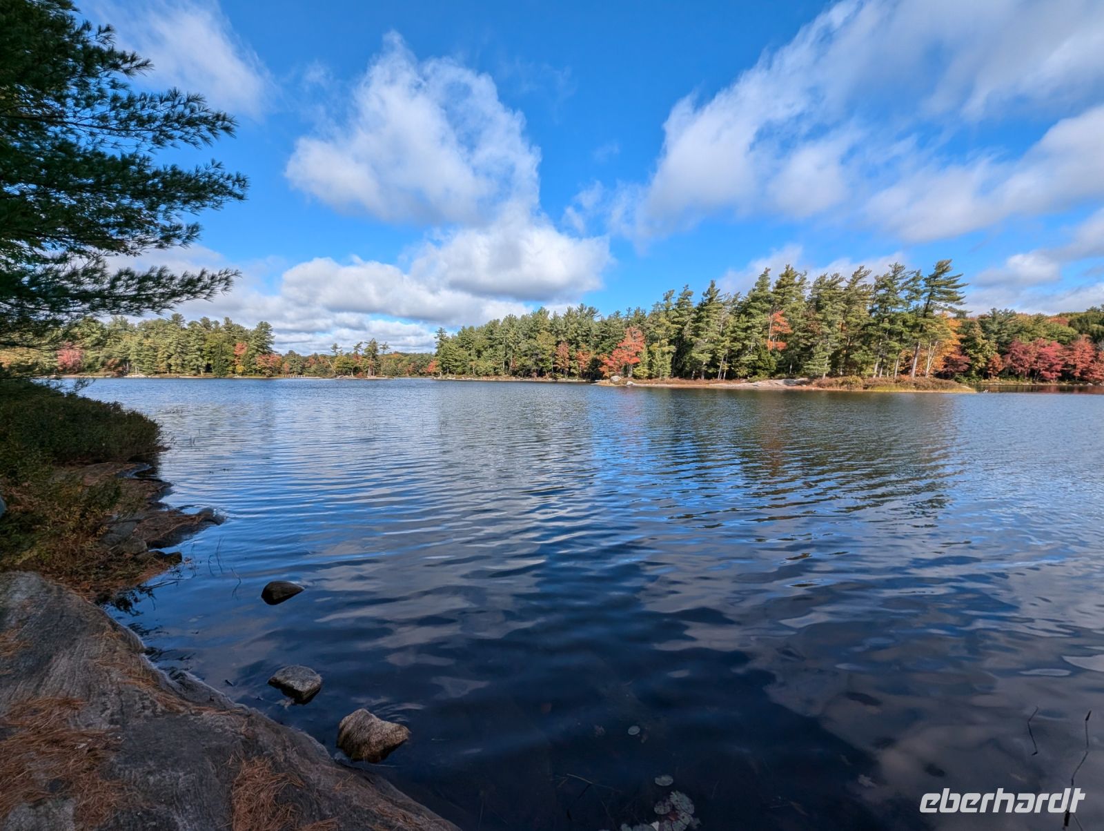 Spaziergang am Hardy Lake