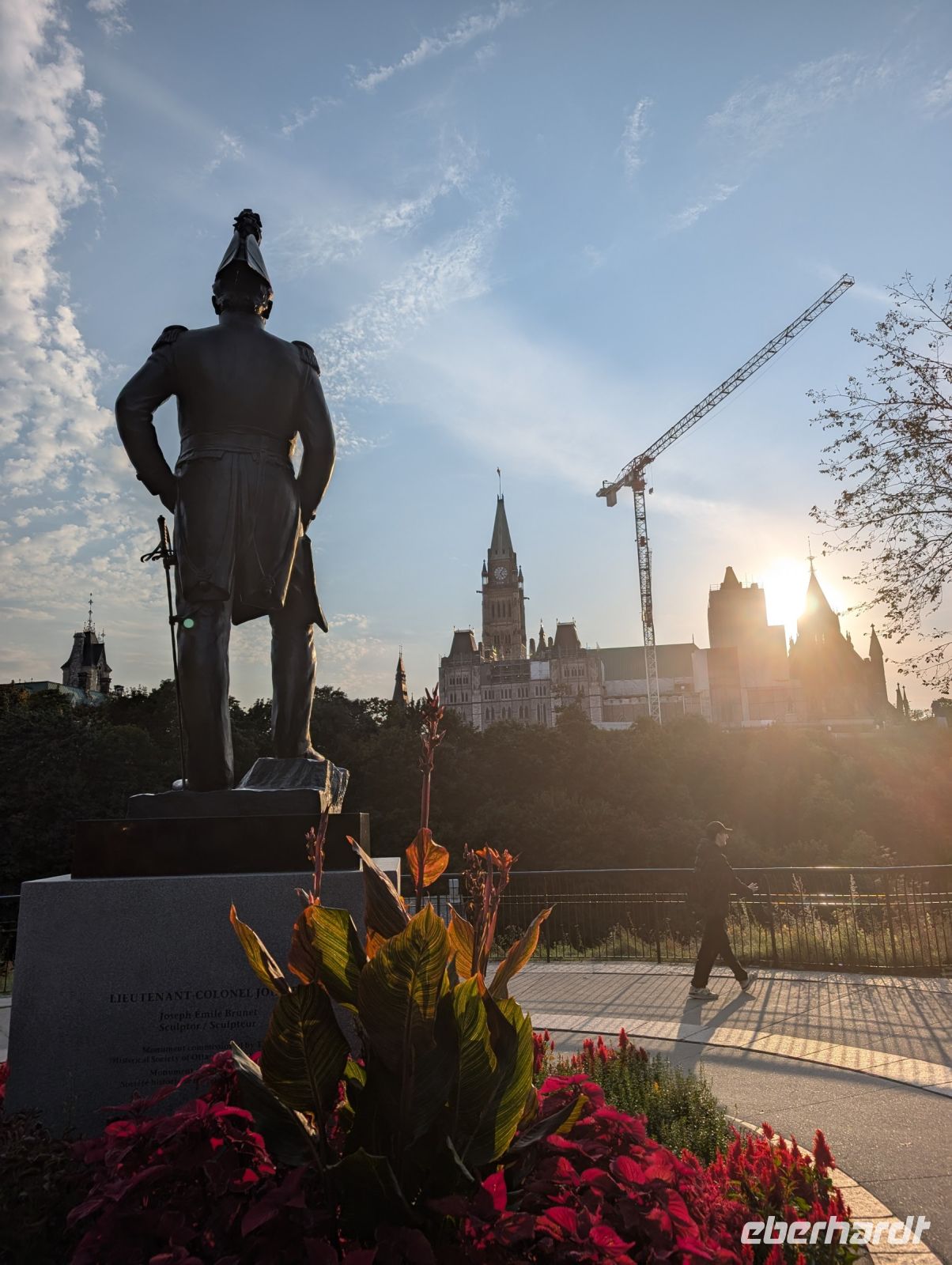 Colonel John By Statue in Ottawa
