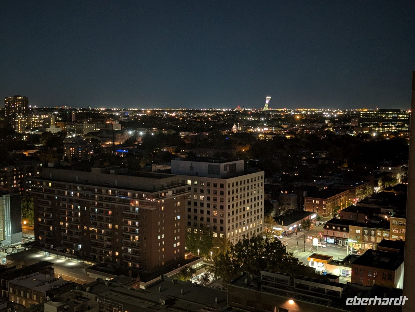 Blick vom Hotel in Montreal