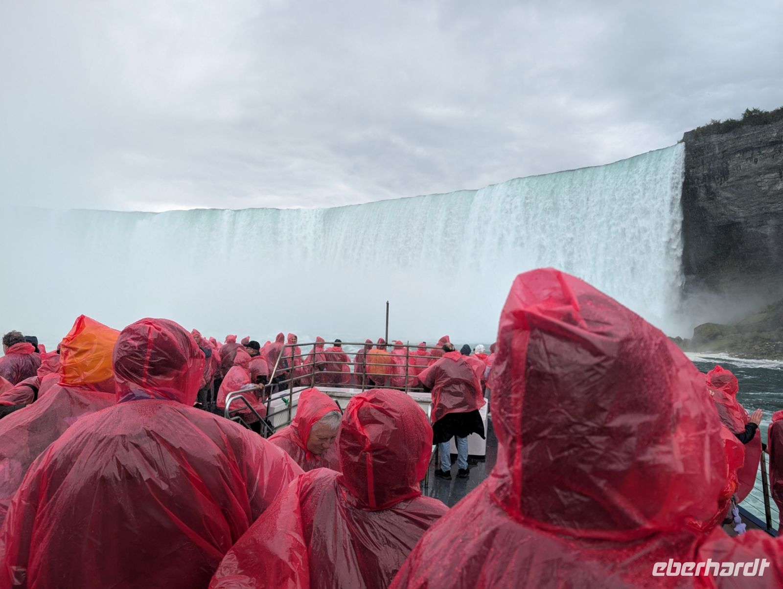 Niagara Fälle vom Boot