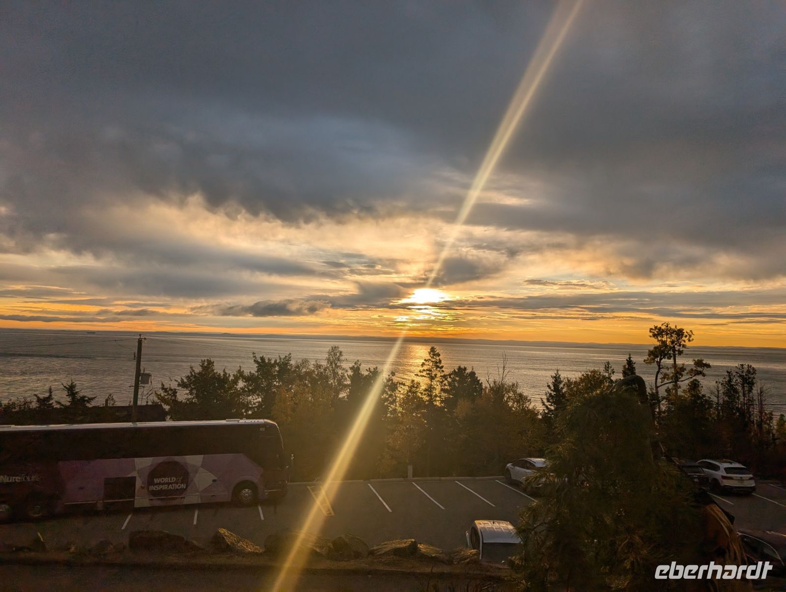 Sonnenaufgang vom Hotel
